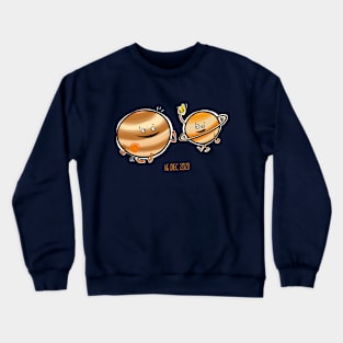 Conjunction of Jupiter and Saturn Crewneck Sweatshirt